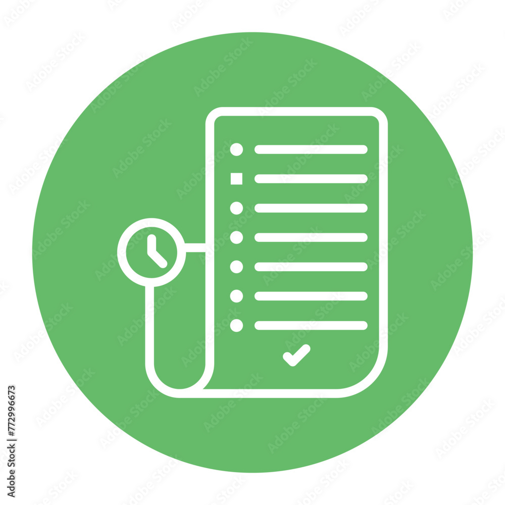 Order History icon vector image. Can be used for Digital Retail. Order History icon vector image. Can be used for Digital Retail.