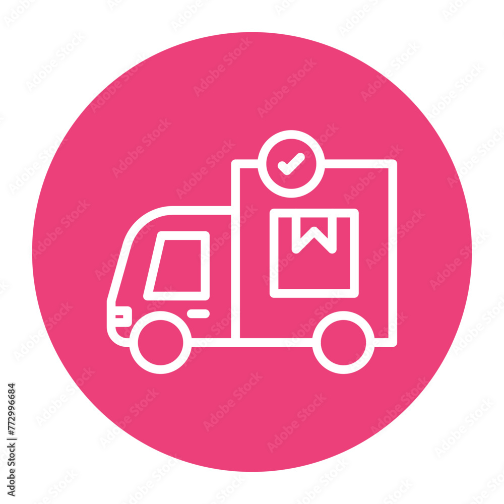Order Shipped icon vector image. Can be used for Digital Retail. Order Shipped icon vector image. Can be used for Digital Retail.