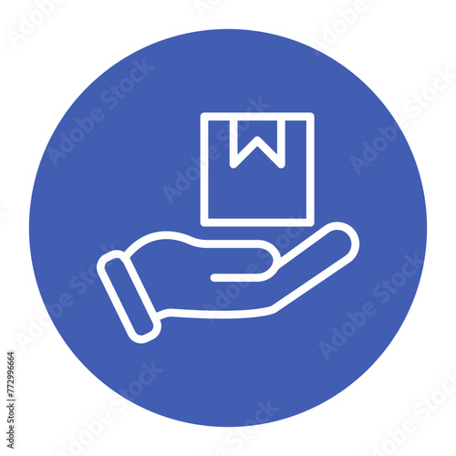 Order Delivered icon vector image. Can be used for Digital Retail.