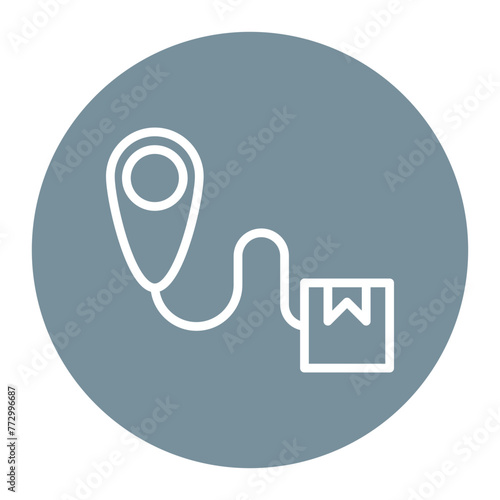Order Tracking icon vector image. Can be used for Digital Retail.