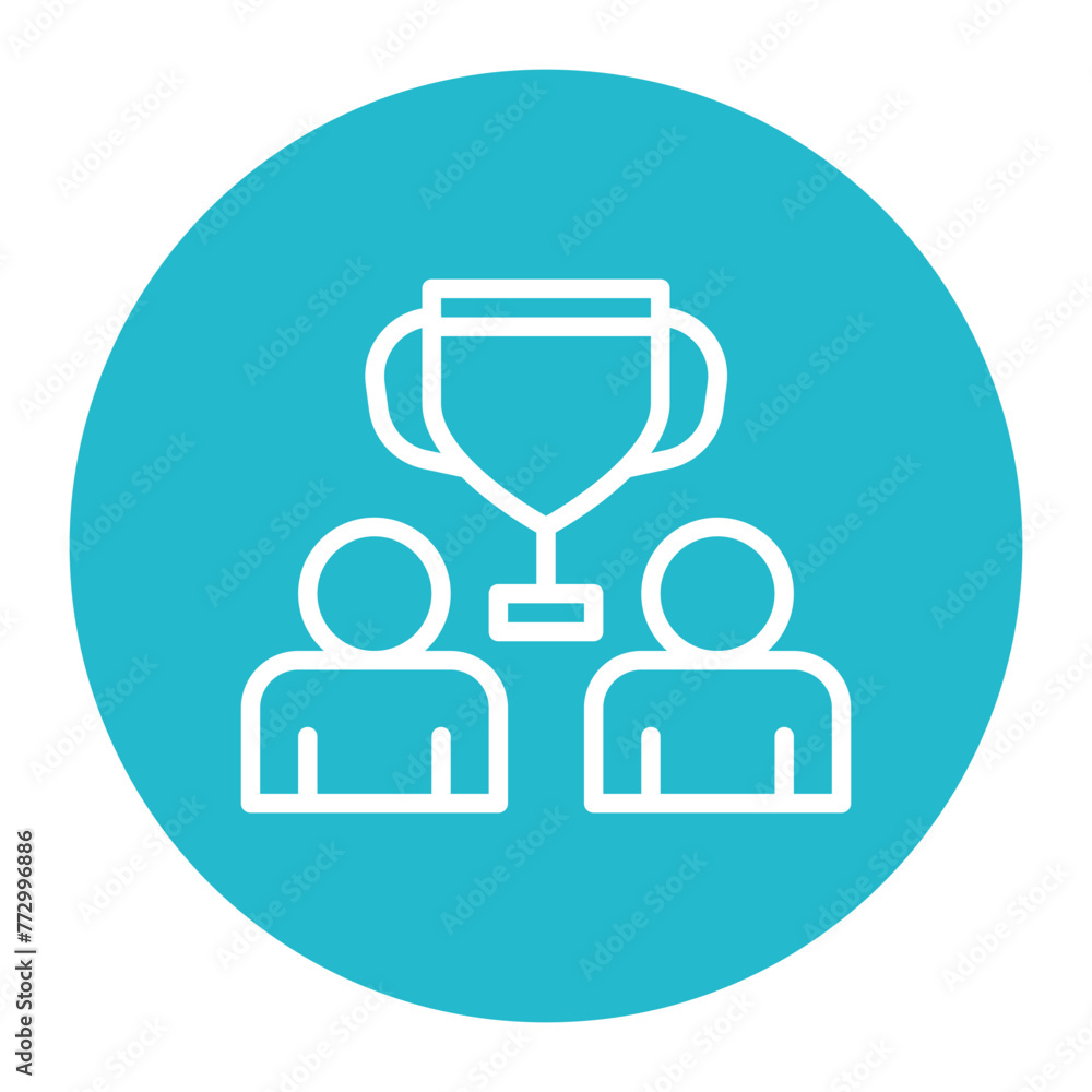 Collective Achievement icon vector image. Can be used for Teamwork. Collective Achievement icon vector image. Can be used for Teamwork.