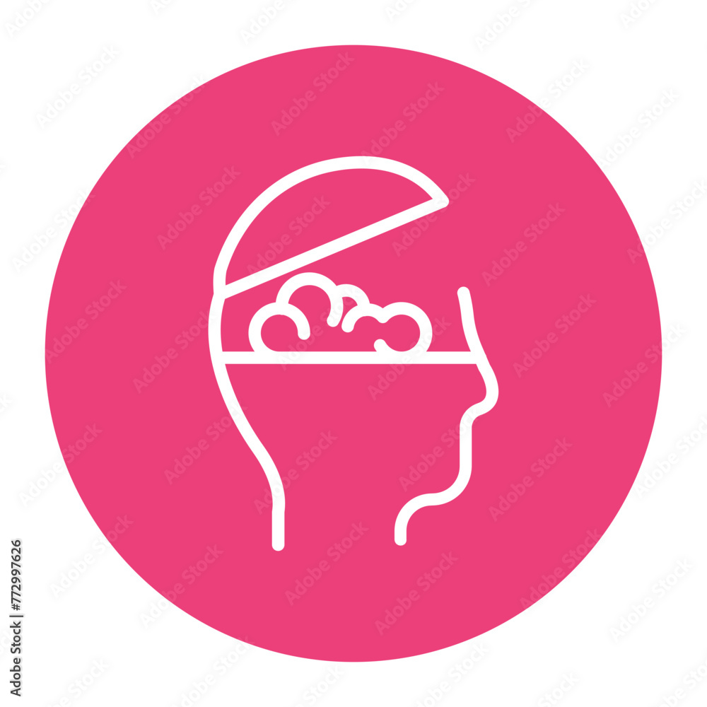 Open mindedness icon vector image. Can be used for Personal Growth. Open mindedness icon vector image. Can be used for Personal Growth.