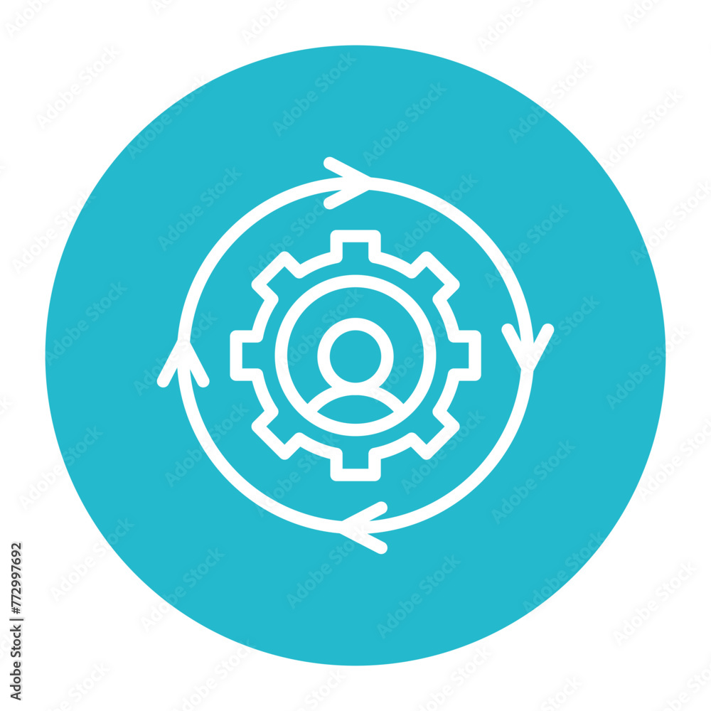 Change Management icon vector image. Can be used for Project Assesment. Change Management icon vector image. Can be used for Project Assesment.