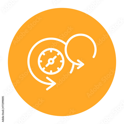Sprint icon vector image. Can be used for Project Assesment.