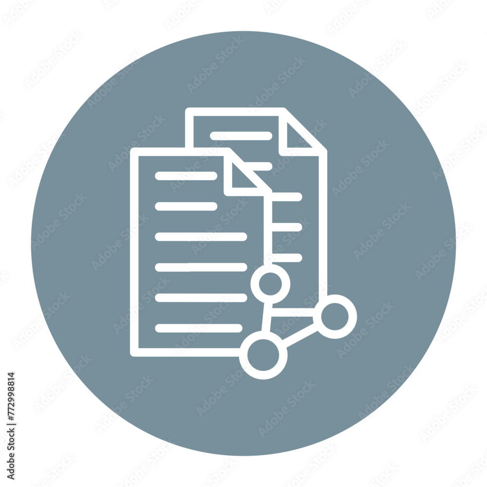 Document Sharing icon vector image. Can be used for Remote Working. Document Sharing icon vector image. Can be used for Remote Working.