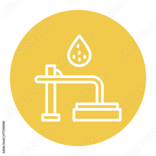 Sludge Removal icon vector image. Can be used for Water Treatment. photo