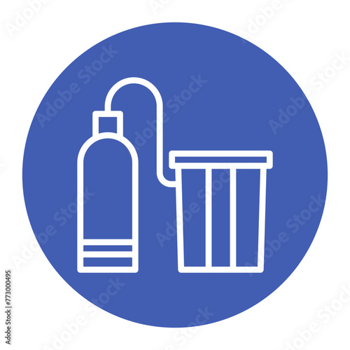 Water Softening icon vector image. Can be used for Water Treatment.
