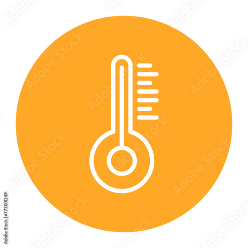 Thermometer icon vector image. Can be used for Tuberculosis.