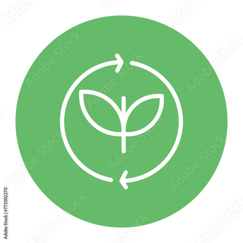 Composting icon vector image. Can be used for World Environment Day.