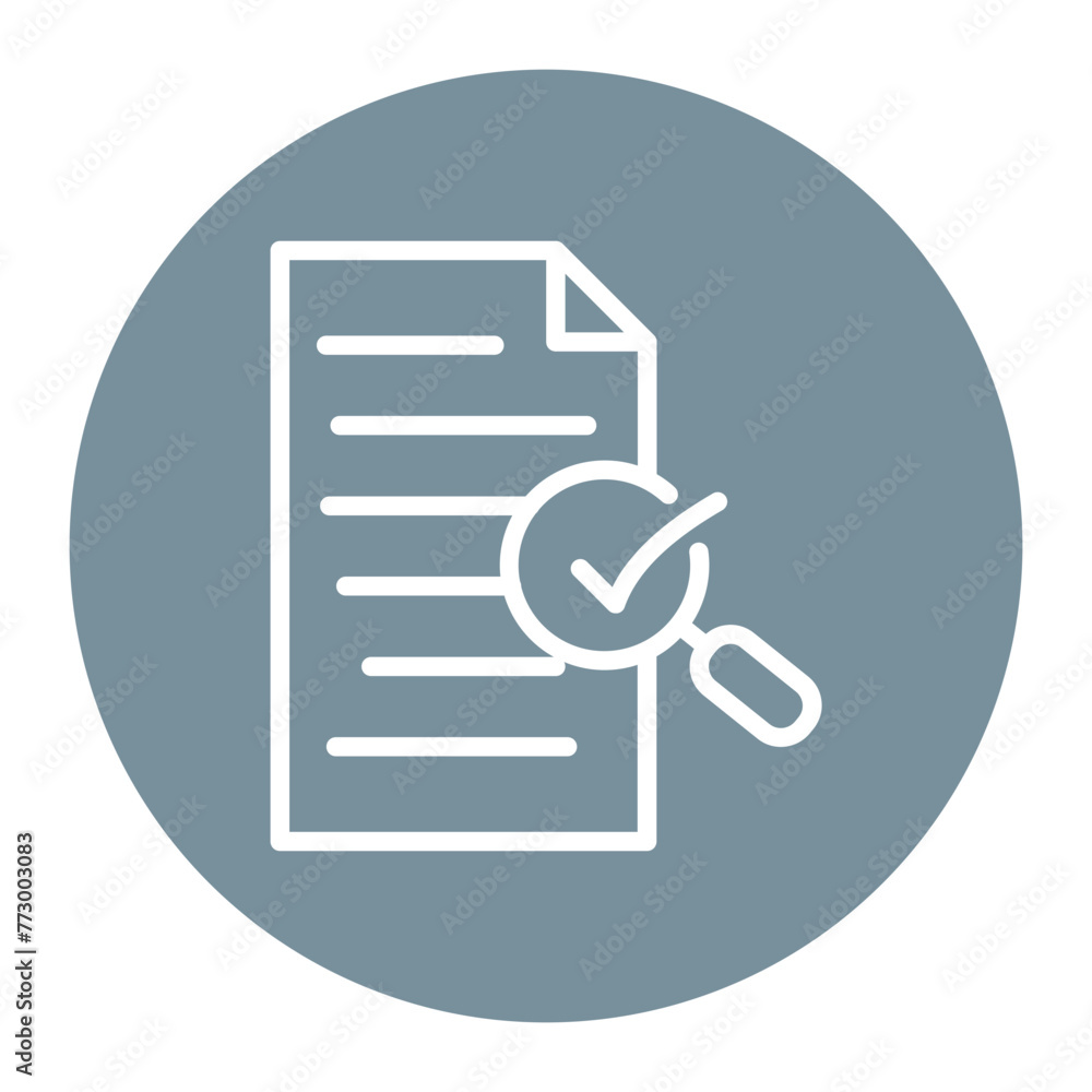 Document Review icon vector image. Can be used for Business Audit. Document Review icon vector image. Can be used for Business Audit.