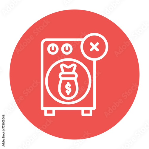 Anti Money Laundering icon vector image. Can be used for Business Audit.