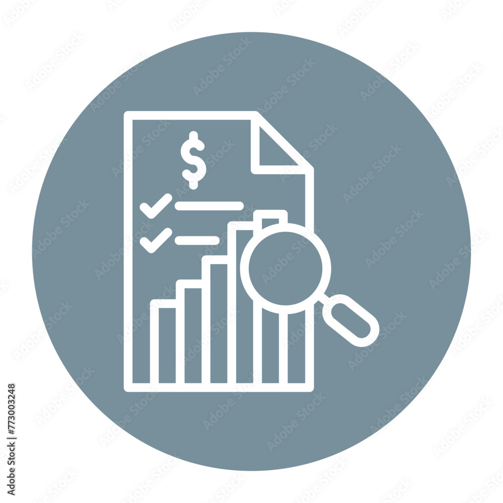 Stock Evaluation icon vector image. Can be used for Business Audit. Stock Evaluation icon vector image. Can be used for Business Audit.