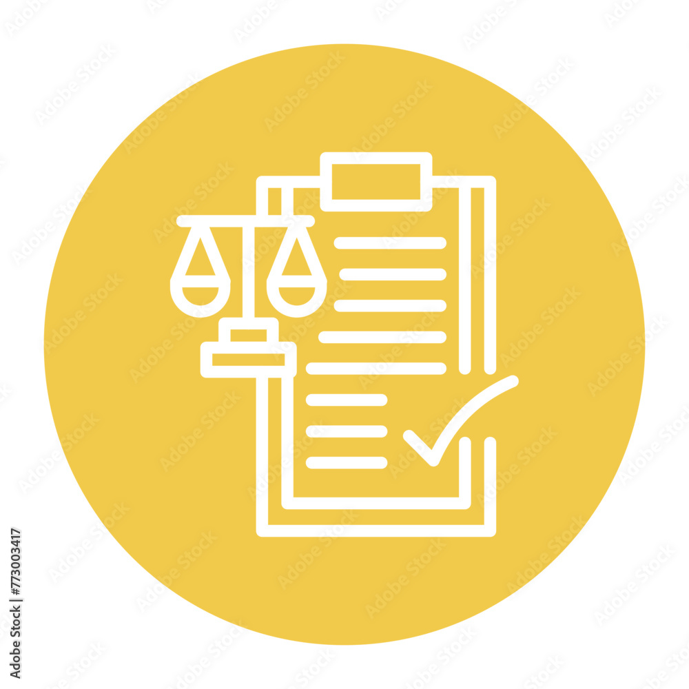 Legal Compliance icon vector image. Can be used for Legal Services. Legal Compliance icon vector image. Can be used for Legal Services.