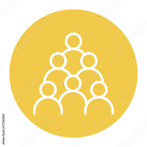 Crowd icon vector image. Can be used for Protesting and Civil Disobedience.
