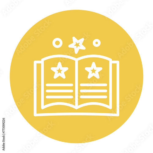 Fiction icon vector image. Can be used for Literature.