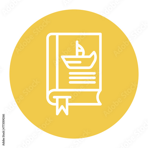 Literary Mythology icon vector image. Can be used for Literature.