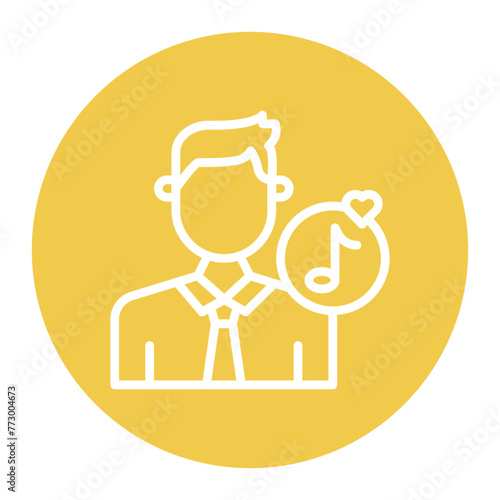 Hobby icon vector image. Can be used for Lifestyles.