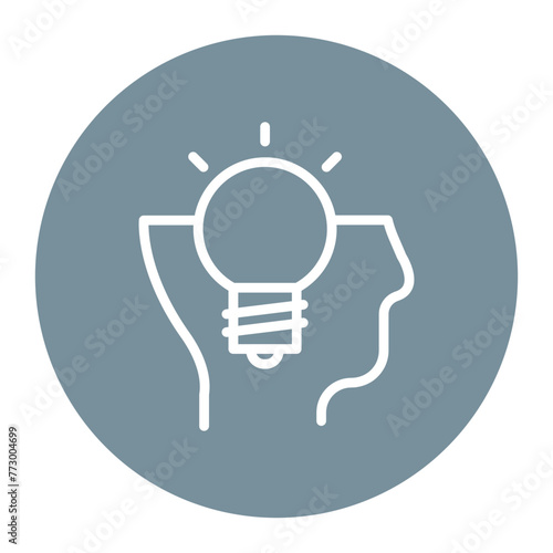 Inspiration icon vector image. Can be used for Lifestyles.