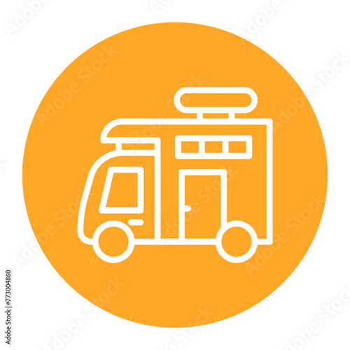 Nomadic Lifestyle icon vector image. Can be used for Lifestyles.