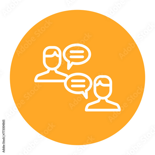 Opinion icon vector image. Can be used for Lifestyles.