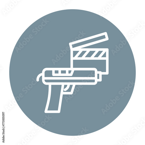 Action Film icon vector image. Can be used for Filmmaking.