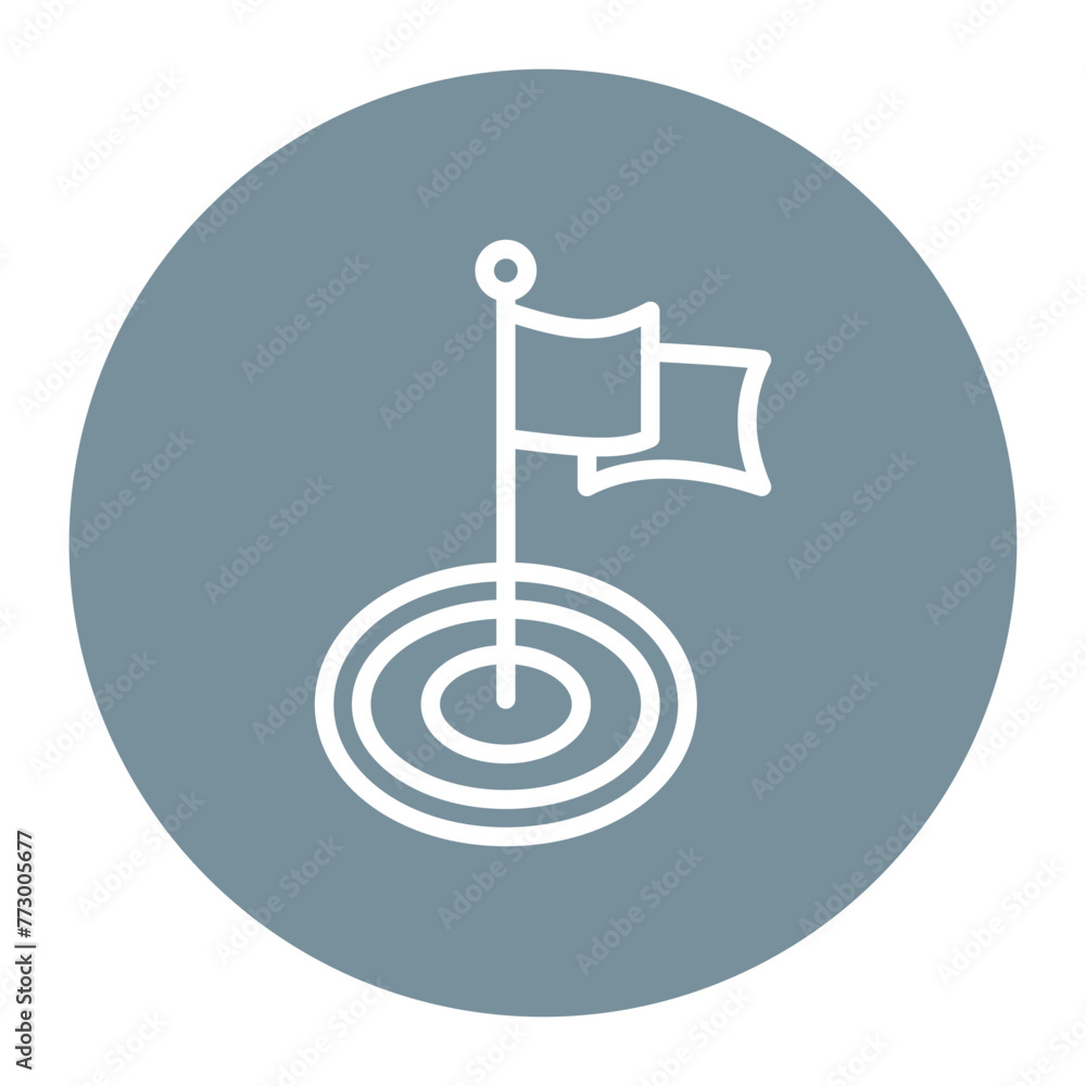Goal Flag icon vector image. Can be used for Achievements. Goal Flag icon vector image. Can be used for Achievements.