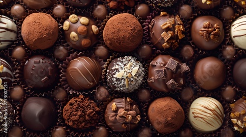 Chocolate Delights A Monthly Celebration of Chocolate Varieties Generative AI