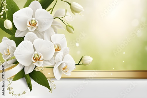 bouquet of white orchids © RORON