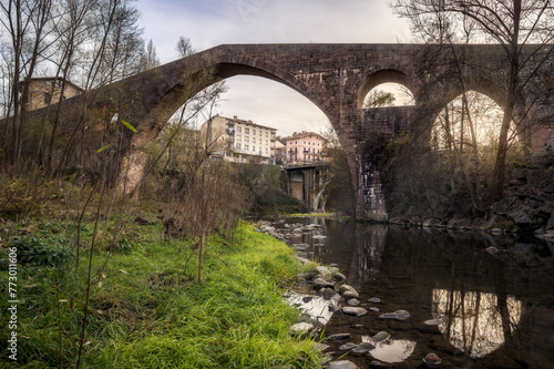 The Old Bridge of Sant Joan de les Abadesses,  Catalonia