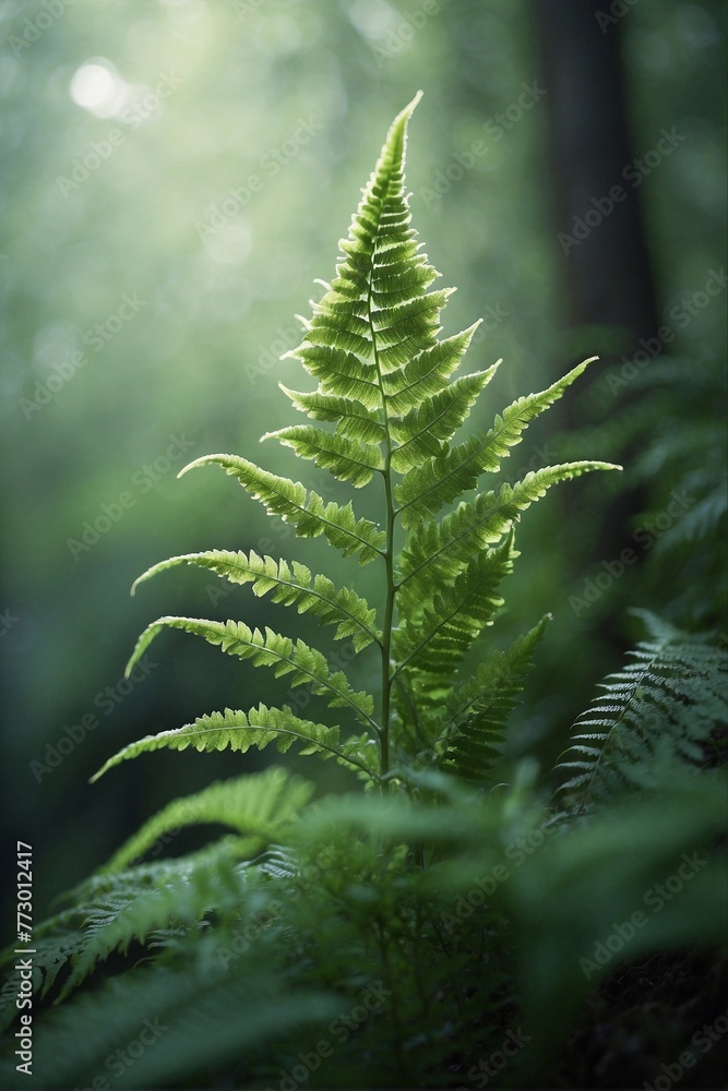 In the Soft Green Light of Dawn, Mountain Plants