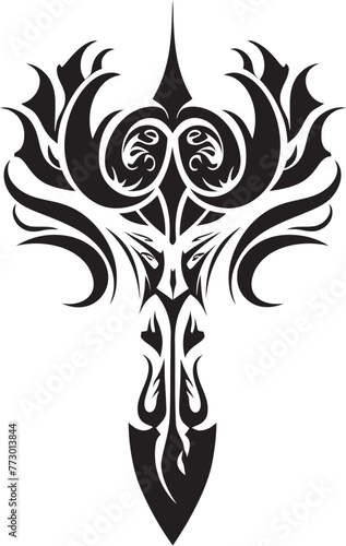 Valkyries Vengeance Battle Axe Logo Icon Warlocks Whirl Fantasy Axe Symbolic Emblem