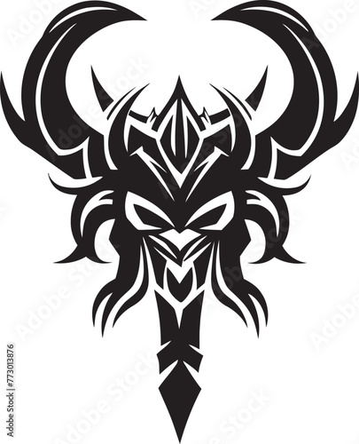 Goliaths Grind Fantasy Axe Design Mystic Mayhem Axe Logo Icon