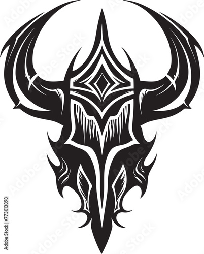 Valkyries Vengeance Fantasy Axe Emblem Warlocks Whirl Axe Symbolic Design