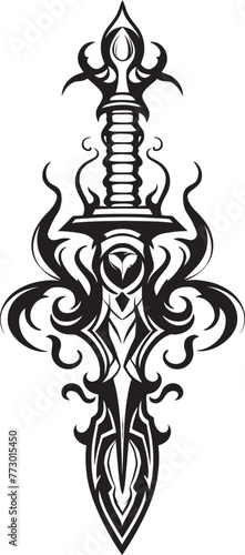 Guardians Gladius Sword Icon Design Elven Elegance Weapon Sword Emblem