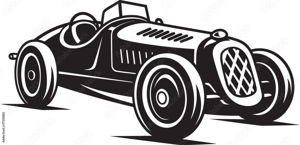Motorsport Melody Formula One Symbolic Emblem Apex Anthem Car Vector Design