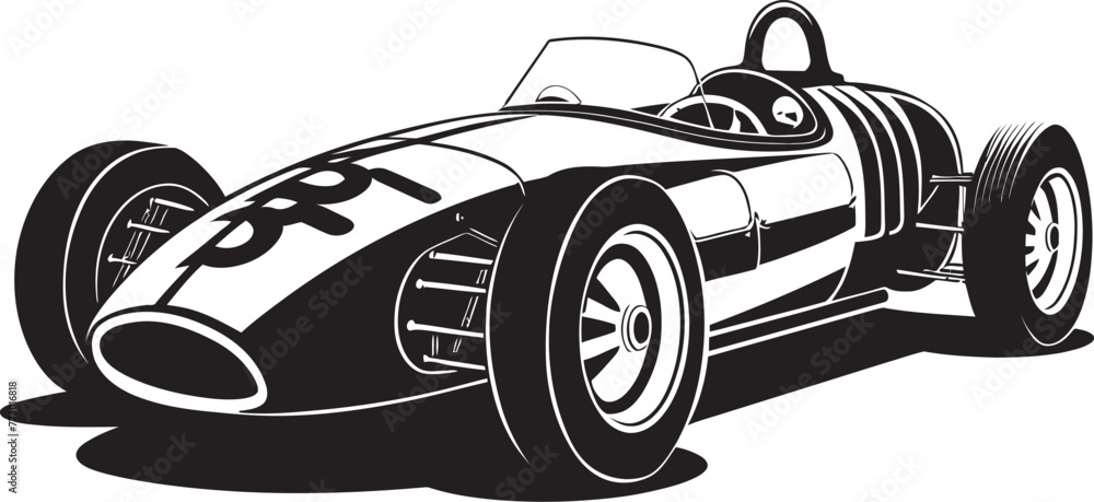 Apex Anthem Car Vector Design Speed Surge Formula One Iconic Symbol - obrazy, fototapety, plakaty 