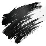 collection of black paint brushstrokes, ink splatter, and artistic design element. Grungy watercolor textures, boxes, frames, and creative shapes, perfect for social media posts and design