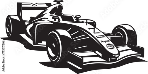 Turbo Thrust Car Vector Graphics Racing Reverie Formula One Iconic Emblem