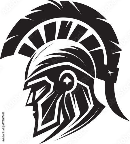 Stalwart Sentinel Warrior Logo Emblem Valor Vanguard Fresh Warrior Vector Graphics