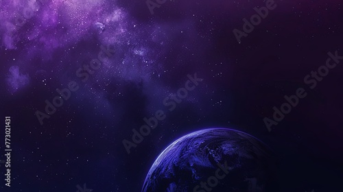 Vast Space Background is perfect for promoting astronomy, featuring a stunning backdrop of stars and galaxies