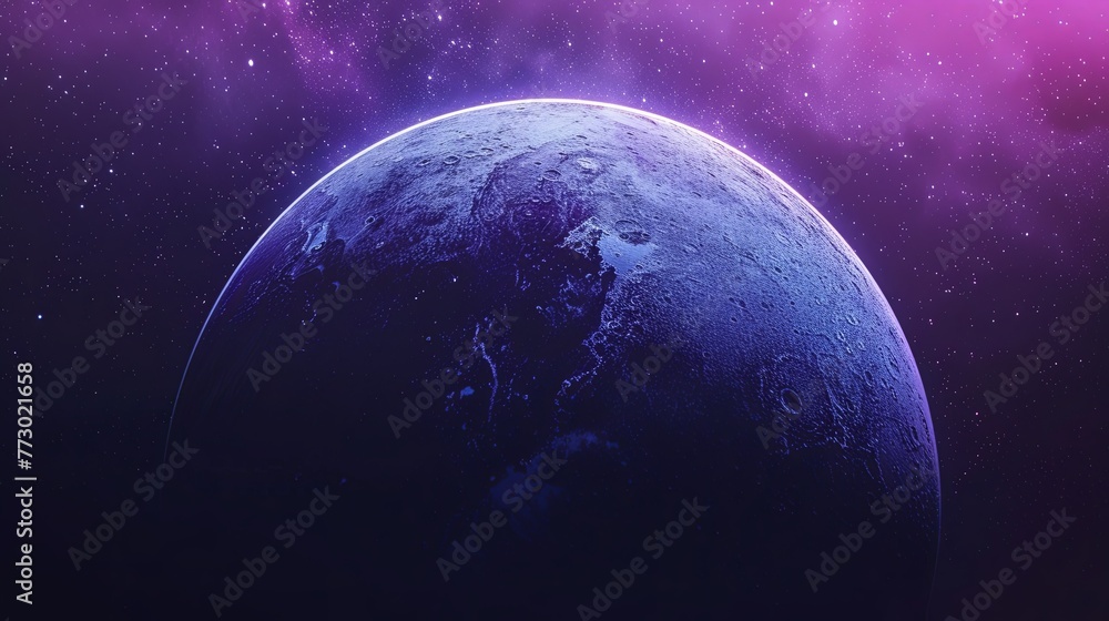 Fototapeta premium Vast Space Background is perfect for promoting astronomy, featuring a stunning backdrop of stars and galaxies
