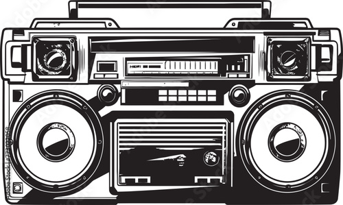 Beatbox Blaze Style Logo Graphics Sonic Streets Hip Hop Iconic Symbol