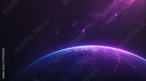 Vast Space Background is perfect for promoting astronomy, featuring a stunning backdrop of stars and galaxies.