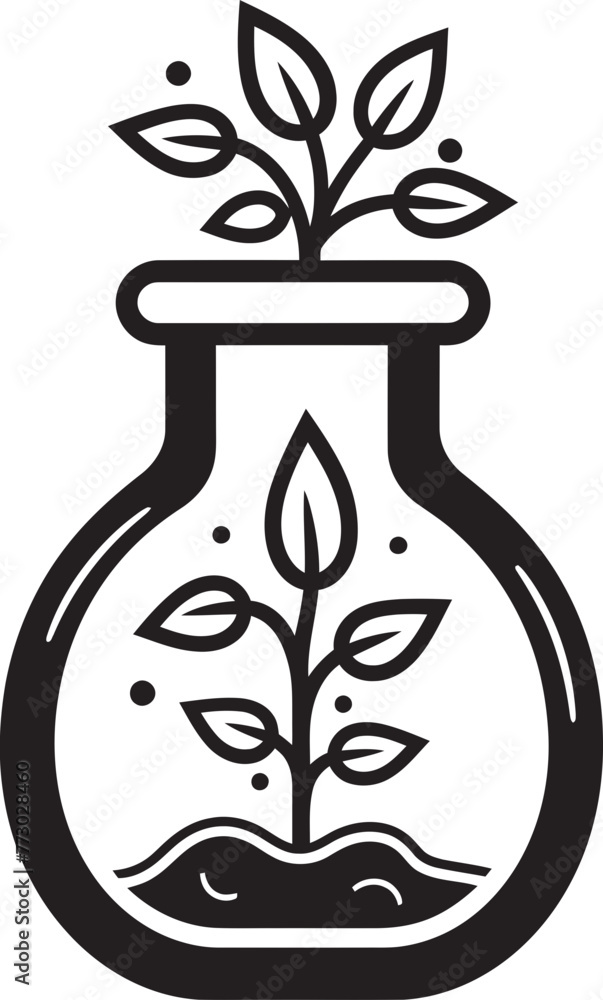 Jar Oasis Emblematic Logo Design Depicting Thriving Plant Life in a Glass Container Botanical Bubble Dynamic Vector Symbolizing Encased Plant Life in Glass Jar Oasis Emblematic Logo Design Depicting Thriving Plant Life in a Glass Container Botanical Bubble Dynamic Vector Symbolizing Encased Plant Life in Glass
