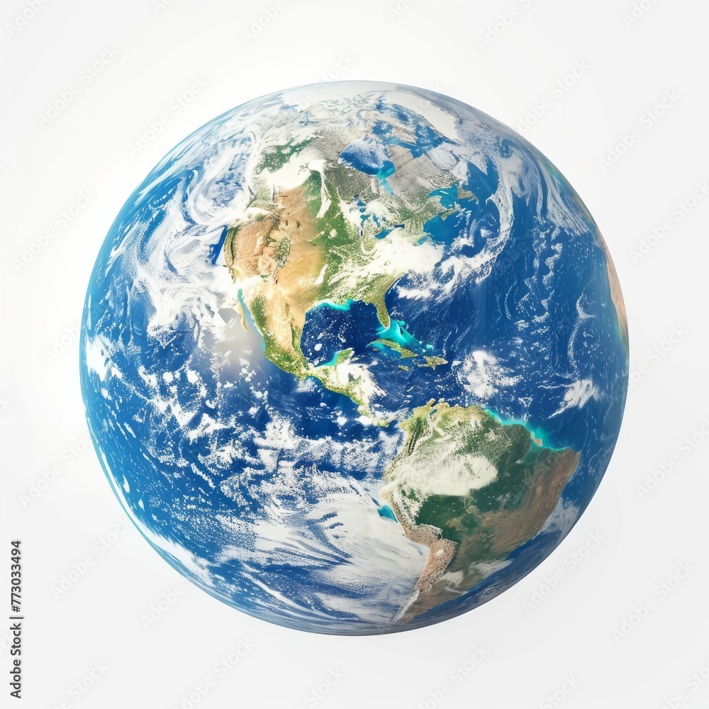 planet earth isolated on white background planet earth isolated on white background