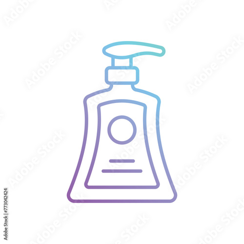 Gradient Color Handwash vector icon