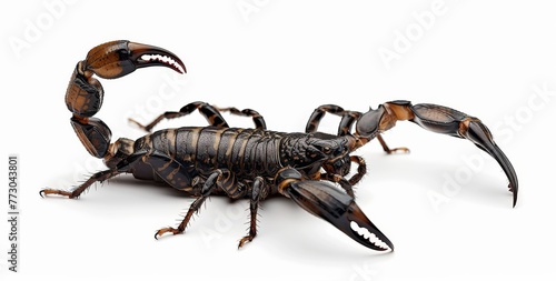 Scorpio on a white background isolated