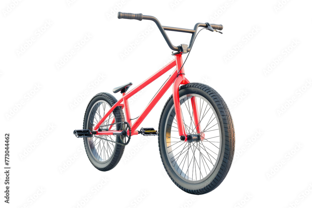 BMX Bike for Stunts and Tricks isolated on transparent background