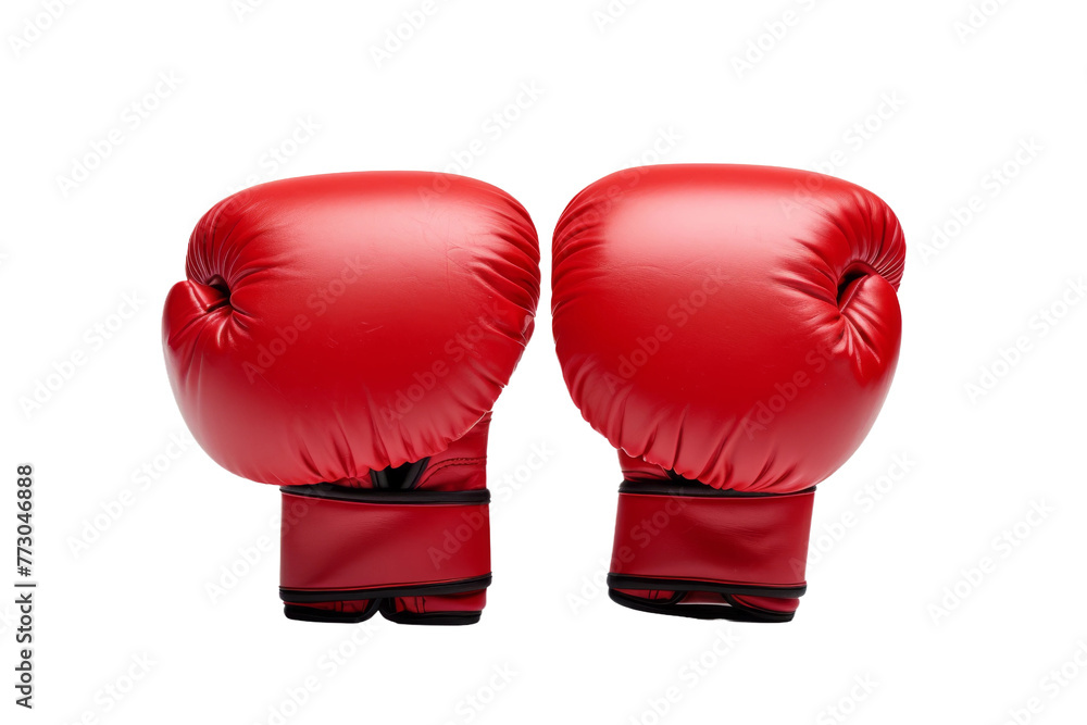 Boxing Gloves isolated on transparent background