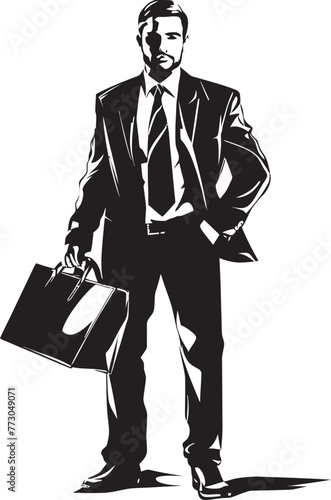 Billions Brenda Vector Logo of a Wealthy Tycoon with Money Bag Moneybags Max Cartoon Rich Person with Money Bag Vector Logo